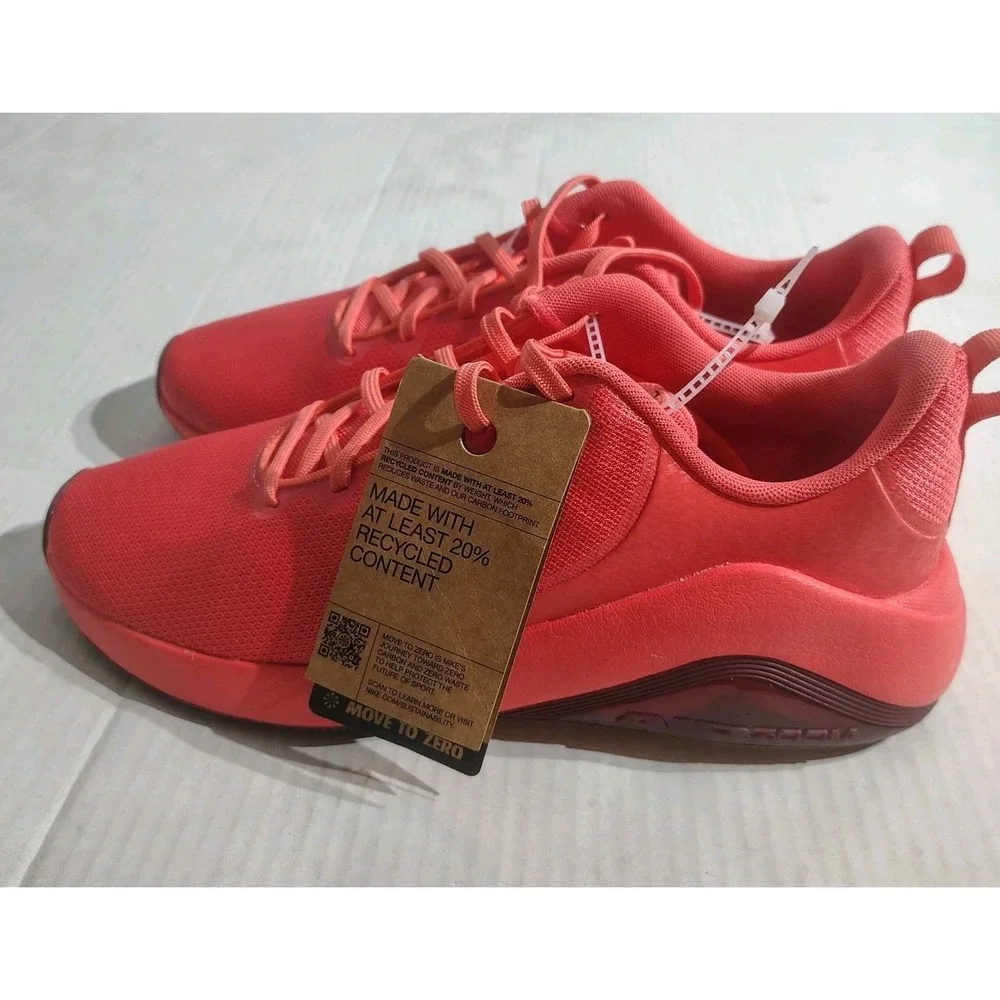 Size 11- Nike Women Air Zoom Bella Training Ember‎ Dark Red FZ1689-800